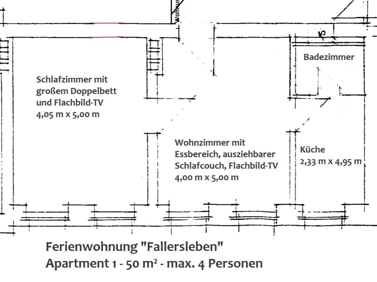 Ferienwohnungen Fallersleben 魏玛 外观 照片